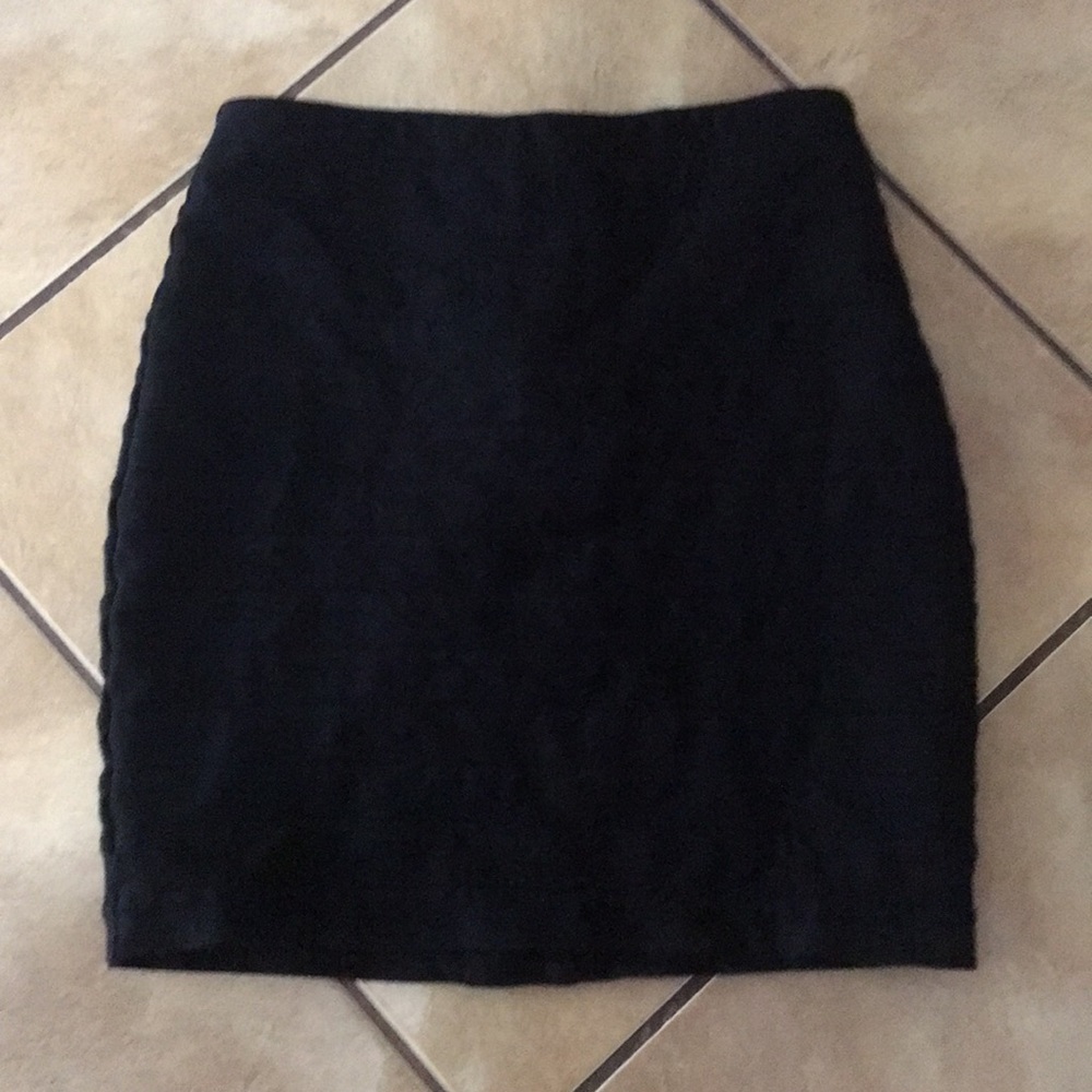 Express Black Stretchy Skirt